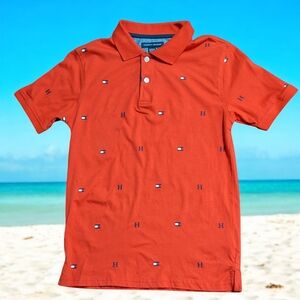 Tommy Hilfiger Kids' Red Polo Shirt